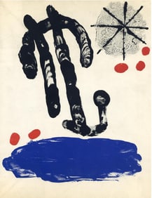 Joan Miró, Composition (Mourlot 206), Miró, Recent Paintings, Limited Edition Lithograph