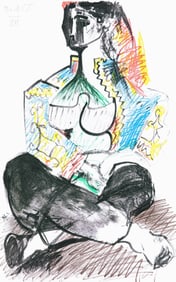 Pablo Picasso, Composition (Cramer 101), Carnet de la Californie, Limited Edition Collotype