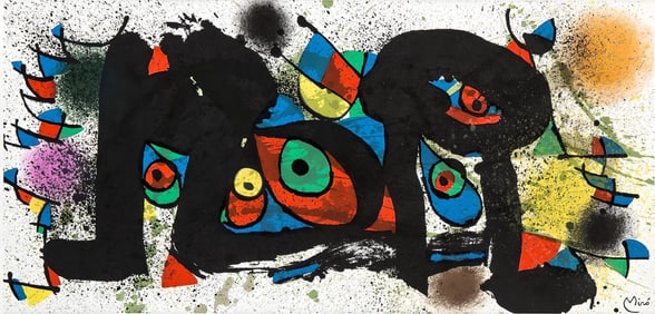 Joan Miró, Composition (Cramer 181; Mourlot 948), Limited Edition Lithograph