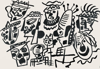 Fernand Léger, Composition, Cirque, Lithographies Originales, Limited Edition Lithograph