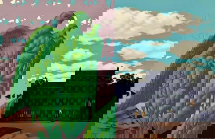 René Magritte, Les Grands Oiseaux sont Ceux de L'Ile au Trésor, Les Enfants Trouvés de Magritte,