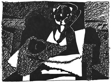 Pablo Picasso, Composition (Johnson/Vollard 193; Monod 10485), Hélène chez Archimède, Limited