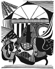 Pablo Picasso, Composition (Johnson/Vollard 193; Monod 10485), Hélène chez Archimède, Limited
