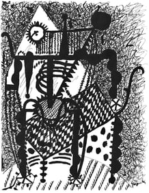 Pablo Picasso, Composition (Johnson/Vollard 193; Monod 10485), Hélène chez Archimède, Limited