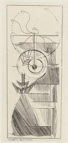 Marcel Duchamp, Composition, Du cubisme, Limited Edition Etching