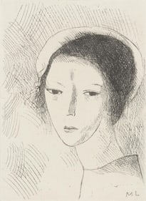 Marie Laurencin, Tête de jeune fille (Marchesseau 250), Du cubisme, Limited Edition Etching