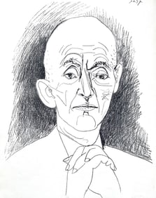 Pablo Picasso, Composition, Picasso Lithographs Since 1945, Cincinnati Art Museum, Limited Edition