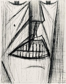 Bernard Buffet, Composition (Reinz 208-222), Voyages Fantastiques, Limited Edition Etching