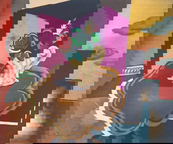 Roger de La Fresnaye, La table Louis-Philippe, Roger de La Fresnaye, Collection Pierre Levy, Limited