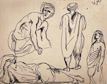 Eugene Delacroix, Composition, Trente et un Dessins et Aquarelles du Maroc, Limited Edition