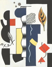 Fernand Leger, Composition, Limited Edition Lithograph