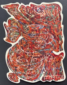 Alfonso Ossorio, Composition, Peintures initiatiques d'Alfonso Ossorio, Limited Edition Collotype