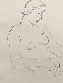 Henri Matisse, Composition (Dutel 3), Dessins de Henri-Matisse, Limited Edition Lithograph