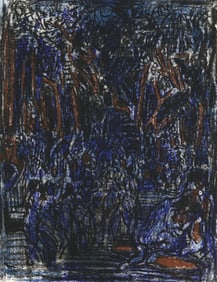 Andre Cottavoz, Composition, L'Odyssee, Limited Edition Lithograph