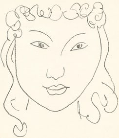 Henri Matisse, Composition (Duthuit No. 17), Pierre a feu, Les Miroirs profonds, Limited Edition