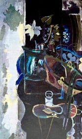 Georges Braque, Composition, Derriere le miroir, Limited Edition Lithograph