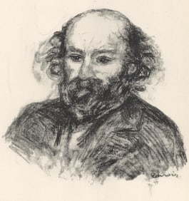 Pierre-Auguste Renoir, Paul Cezanne, Les Lithographies de Renoir, Limited Edition Lithograph