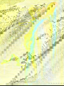 Salvador Dali, Paradiso XII (Michler/Lopsinger 1039-1138; Field 189-200), La Divina Commedia,