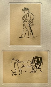 Albert Marquet, Croquis parisiens, Marquet, Limited Edition Lithograph