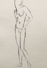 Henri Matisse, Composition (Dutel 3), Dessins de Henri-Matisse, Limited Edition Lithograph