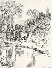 Laure Stella Bruni, Menilmontant, A La gloire a Paris, Limited Edition Etching