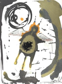 Salvador Dali, Composition (Michler/Lopsinger 1600; Field 69-3), Biblia Sacra, Limited Edition