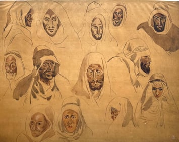 Eugene Delacroix, Composition, Trente et un Dessins et Aquarelles du Maroc, Limited Edition