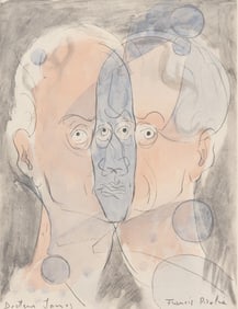 Francis Picabia, Composition, Le Peseur d'ames (The Weigher of Souls), Limited Edition Lithograph
