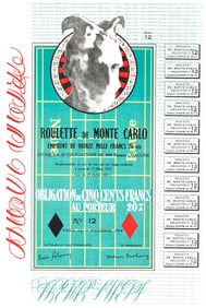 Marcel Duchamp, Bond de Monte-Carlo (Schwarz 406), Societe internationale d'art XXe siecle, Limited