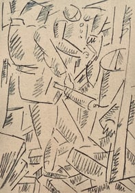 Fernand Leger, Les Foreurs, Dessins de Guerre 1915-16, Limited Edition Lithograph