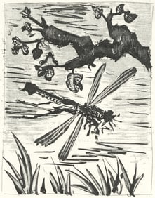 Pablo Picasso, La Libellule (The Dragonfly) (Orozco p.82), Histoire naturelle, Limited Edition