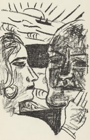 Max Beckmann, Composition (Gallwitz 286; Hofmaier 323-329; Rifkind 150 1-7), Der Mensch ist kein
