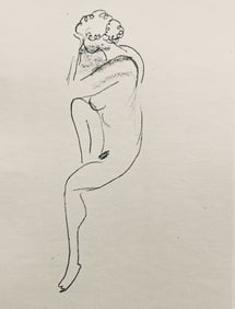 Henri Matisse, Composition (Dutel 3), Dessins de Henri-Matisse, Limited Edition Lithograph
