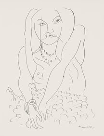 Henri Matisse, Serie N, var. 3 (Duthuit 9), Henri Matisse, Dessins, Themes et variations, Limited