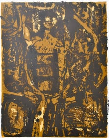 Paul Guiramand, Composition, Œuvres completes d'Albert Camus, Limited Edition Lithograph