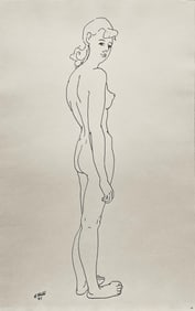 Henry Strater, Composition, 24 Drawings by Henry Strater, Limited Edition Lithograph