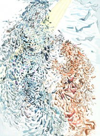 Salvador Dali, Le Paradis XI (Michler/Lopsinger 1039-1138; Field 189-200), La Divine Comedie,