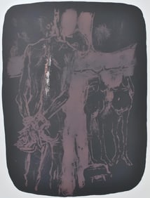 Paul Guiramand, Composition, Œuvres completes d'Albert Camus, Limited Edition Lithograph