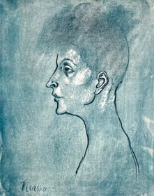 Pablo Picasso, Mother and Child (Orozco 95), Picasso: Fifteen Drawings, Limited Edition Lithograph