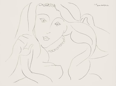 Henri Matisse, Serie L, var. 13 (Duthuit 9), Henri Matisse, Dessins, Themes et variations, Limited