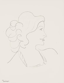 Henri Matisse, Serie O, var. 17 (Duthuit 9), Henri Matisse, Dessins, Themes et variations, Limited