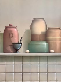 James Carter, The Pantry, Original Edition Offset Lithograph