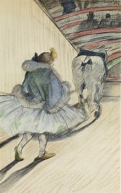 Henri de Toulouse-Lautrec, Entree en piste, The Circus by Toulouse-Lautrec, Limited Edition
