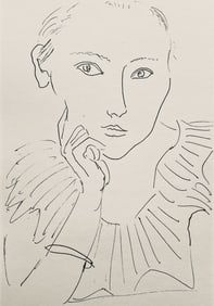 Henri Matisse, Composition (Dutel 3), Dessins de Henri-Matisse, Limited Edition Lithograph