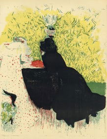 Edouard Vuillard, Les deux belles-soeurs, L'œuvre grave de Vuillard, Limited Edition Lithograph