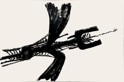 Wifredo Lam ????, Composition, Suites no3, Limited Edition Lithograph