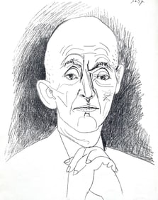 Pablo Picasso, Composition, Picasso Lithographs Since 1945, Cincinnati Art Museum, Limited Edition