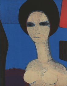 Andre Minaux, Composition, L'Odyssee, Limited Edition Lithograph