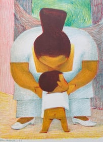 Jean Charlot, Composition, Limited Edition Lithograph