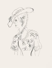 Marc Chagall, Composition, Suite Provinciale avec 92 dessins inedits de Marc Chagall, Limited